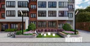 2-к квартира, строящийся дом, 58м2, 17/17 этаж
