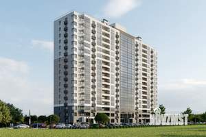 Студия квартира, сданный дом, 64м2, 17/17 этаж