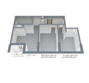 1-к квартира, вторичка, 59м2, 12/17 этаж