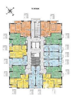 2-к квартира, вторичка, 45м2, 11/17 этаж