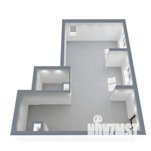 Студия квартира, вторичка, 60м2, 1/17 этаж