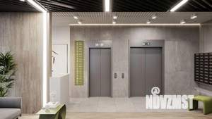 1-к квартира, строящийся дом, 40м2, 8/17 этаж
