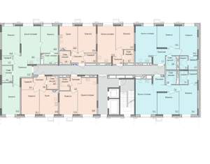 3-к квартира, строящийся дом, 85м2, 4/17 этаж