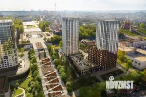 Студия квартира, строящийся дом, 65м2, 15/23 этаж