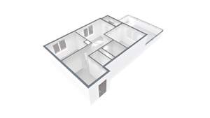 2-к квартира, вторичка, 64м2, 2/17 этаж