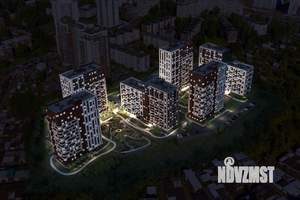 2-к квартира, строящийся дом, 55м2, 8/17 этаж