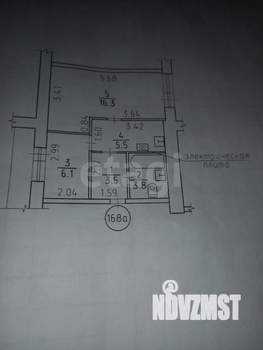 2-к квартира, вторичка, 35м2, 4/9 этаж