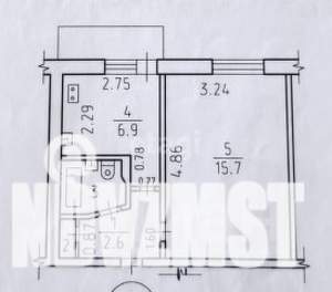 1-к квартира, вторичка, 28м2, 9/9 этаж