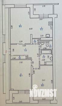 2-к квартира, вторичка, 87м2, 6/12 этаж