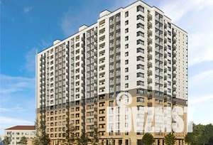 1-к квартира, строящийся дом, 50м2, 17/17 этаж