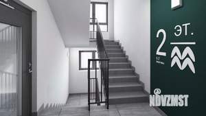 3-к квартира, строящийся дом, 64м2, 3/17 этаж