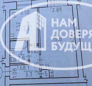 1-к квартира, вторичка, 29м2, 4/5 этаж