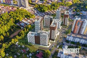2-к квартира, строящийся дом, 54м2, 14/17 этаж