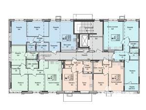 3-к квартира, строящийся дом, 68м2, 2/10 этаж
