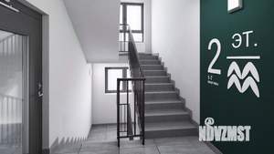 2-к квартира, строящийся дом, 62м2, 7/17 этаж