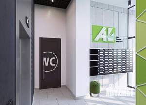 1-к квартира, строящийся дом, 35м2, 21/25 этаж