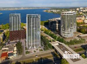 Студия квартира, строящийся дом, 66м2, 17/23 этаж