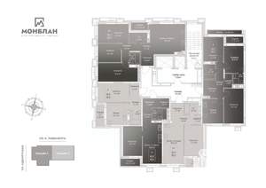 4-к квартира, сданный дом, 86м2, 3/17 этаж