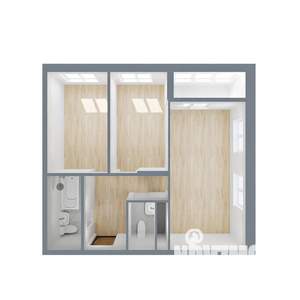 2-к квартира, вторичка, 61м2, 4/17 этаж