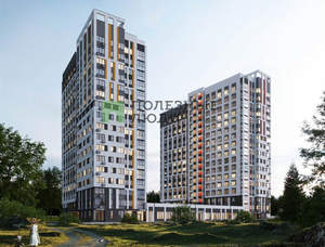 Студия квартира, вторичка, 25м2, 1/16 этаж