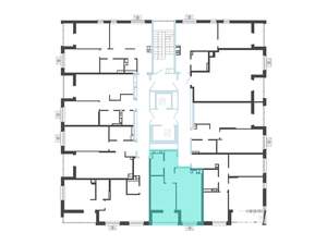 1-к квартира, вторичка, 40м2, 2/16 этаж