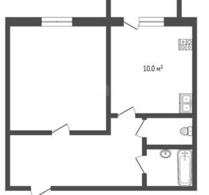 1-к квартира, вторичка, 31м2, 4/5 этаж