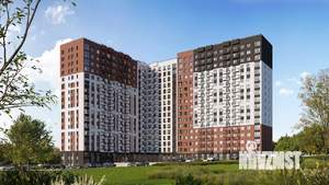 1-к квартира, строящийся дом, 36м2, 14/17 этаж