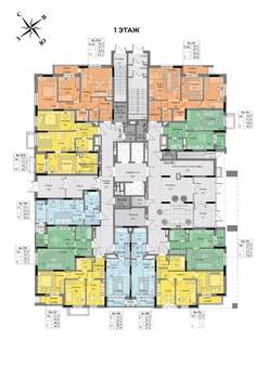 1-к квартира, вторичка, 36м2, 1/17 этаж