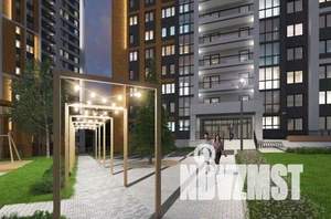 1-к квартира, строящийся дом, 44м2, 20/26 этаж