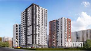 1-к квартира, строящийся дом, 35м2, 16/17 этаж