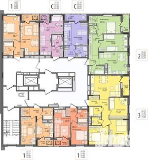 Студия квартира, вторичка, 25м2, 15/17 этаж