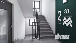 1-к квартира, строящийся дом, 35м2, 17/17 этаж