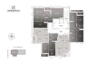 2-к квартира, сданный дом, 50м2, 3/17 этаж