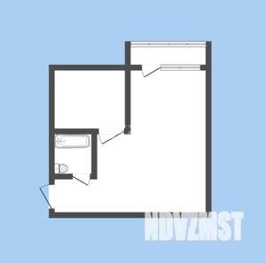 1-к квартира, вторичка, 31м2, 2/5 этаж