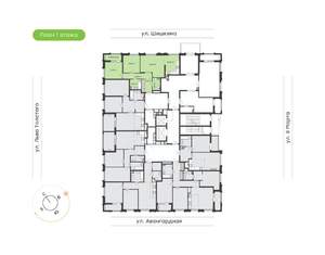 3-к квартира, вторичка, 75м2, 1/17 этаж