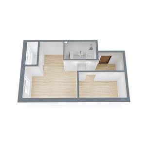 1-к квартира, вторичка, 46м2, 3/17 этаж