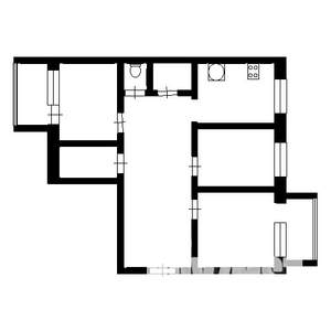 3-к квартира, вторичка, 68м2, 8/9 этаж