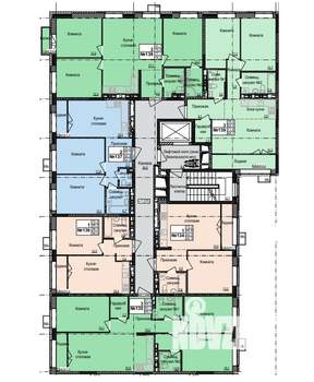 3-к квартира, вторичка, 69м2, 3/17 этаж