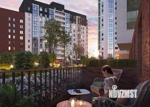 2-к квартира, строящийся дом, 42м2, 14/17 этаж