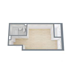 Студия квартира, вторичка, 34м2, 2/17 этаж
