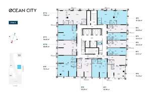 3-к квартира, вторичка, 81м2, 8/33 этаж