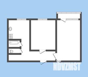 2-к квартира, вторичка, 50м2, 5/9 этаж