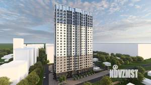 2-к квартира, вторичка, 52м2, 6/24 этаж