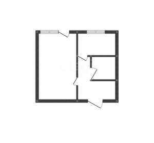 1-к квартира, вторичка, 31м2, 3/5 этаж