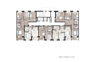 4-к квартира, строящийся дом, 79м2, 4/17 этаж