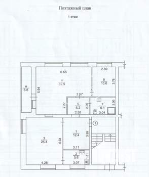 3-к квартира, вторичка, 98м2, 1/5 этаж