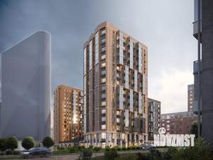 2-к квартира, строящийся дом, 71м2, 13/15 этаж