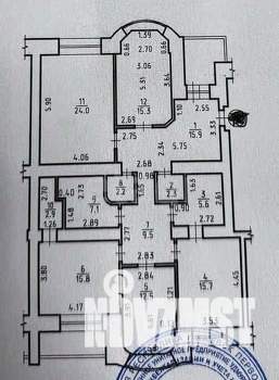 4-к квартира, вторичка, 129м2, 4/10 этаж