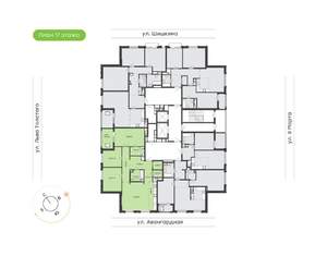 4-к квартира, вторичка, 124м2, 17/17 этаж