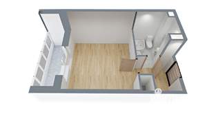 Студия квартира, вторичка, 25м2, 15/17 этаж